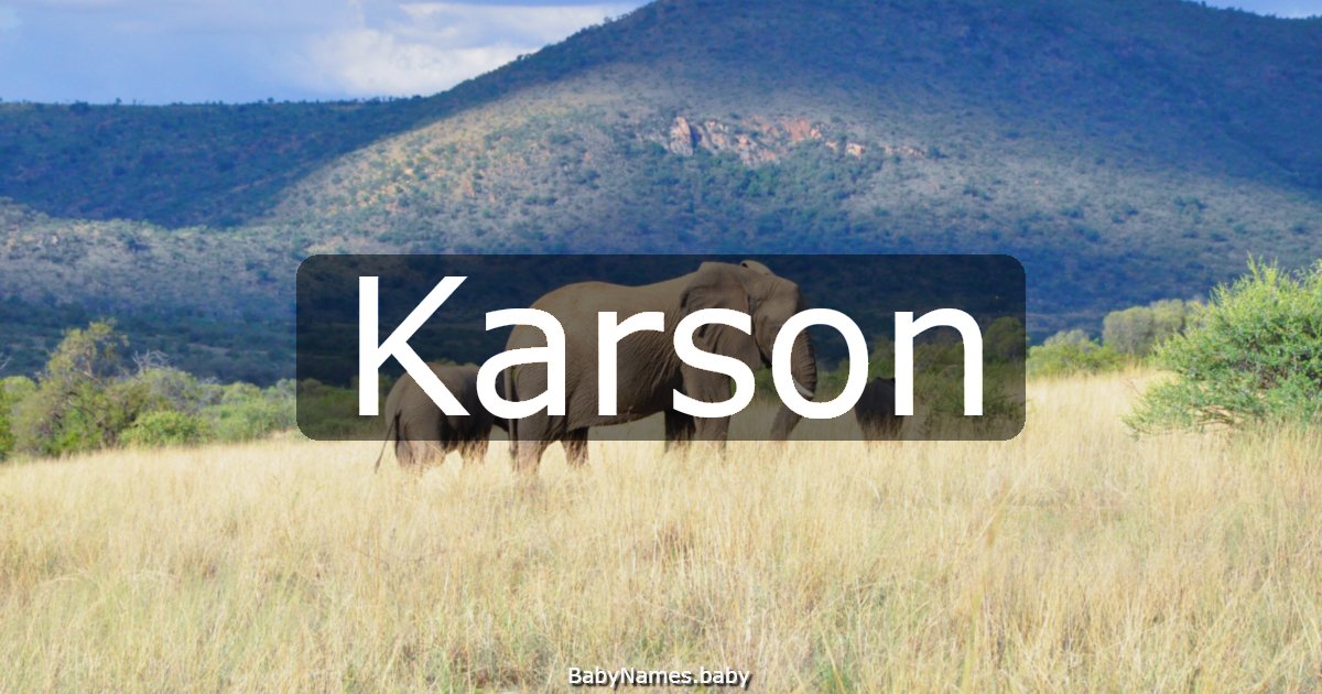 Karson