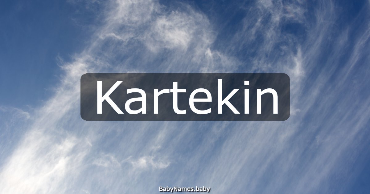 Kartekin