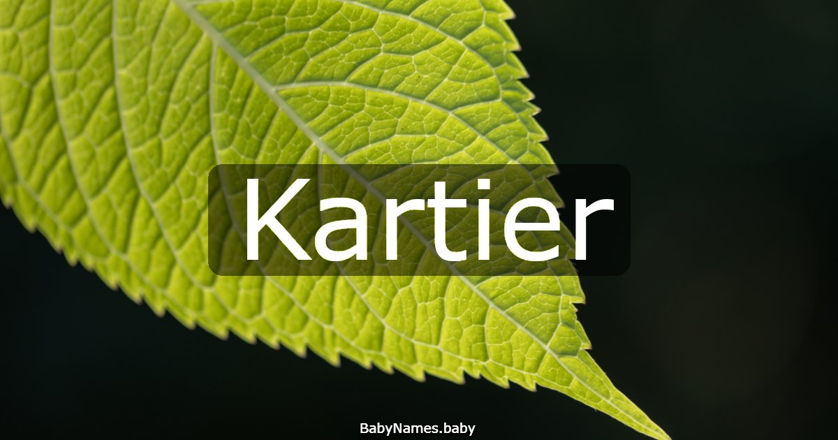 Kartier
