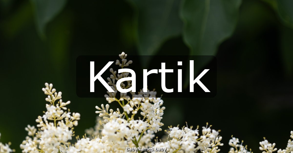 Kartik