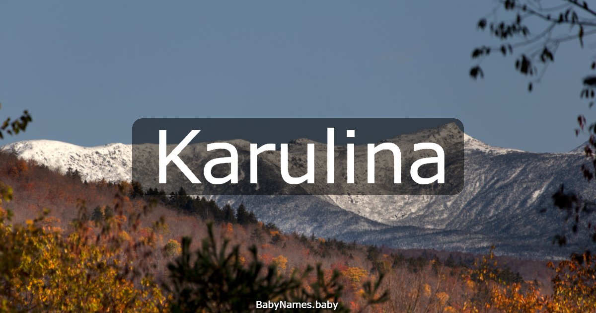 Karulina