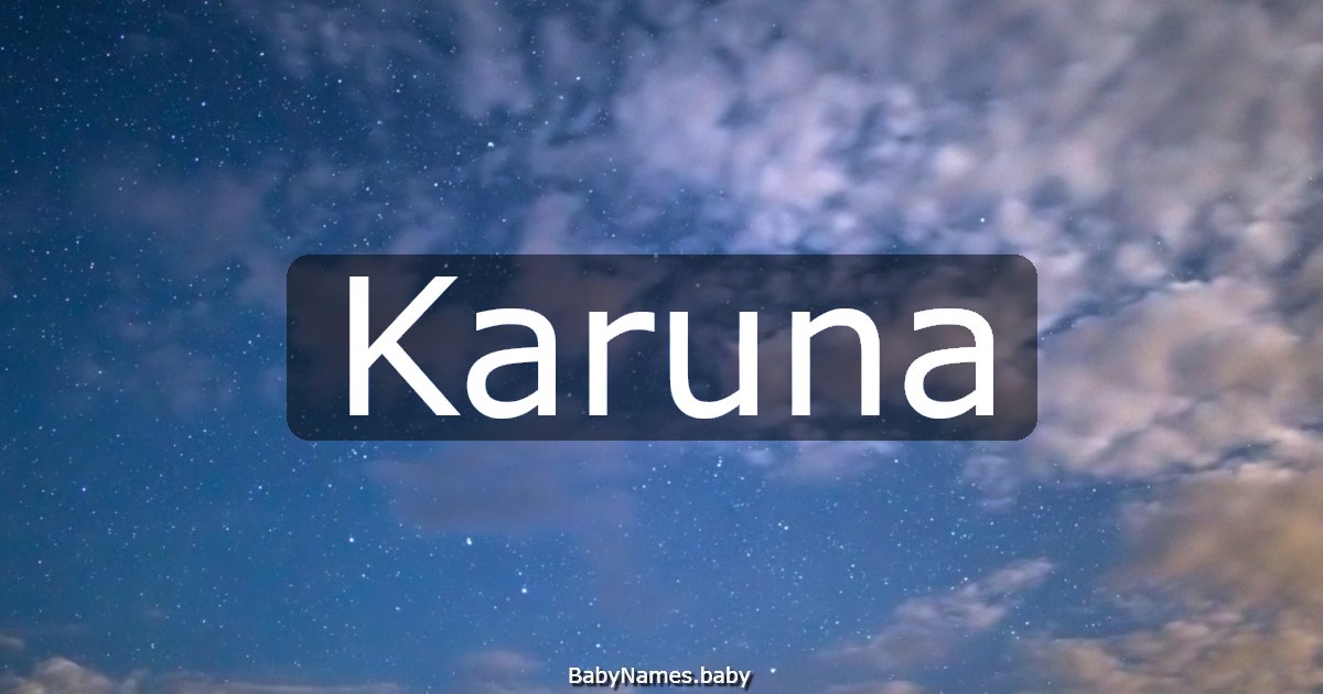 Karuna