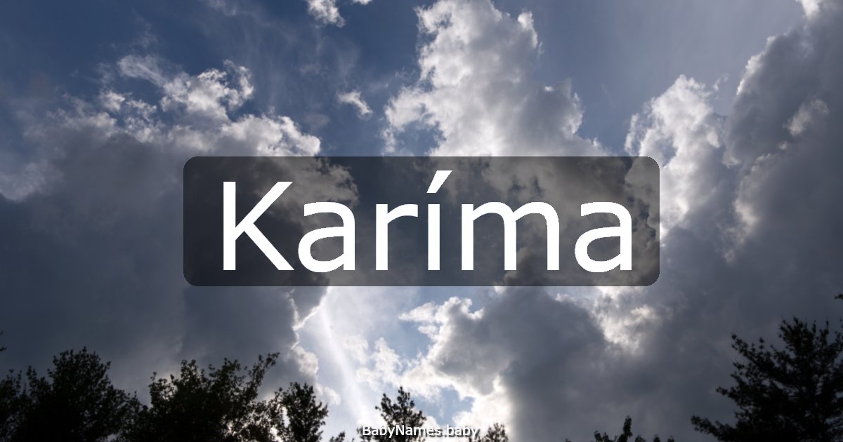 Karíma