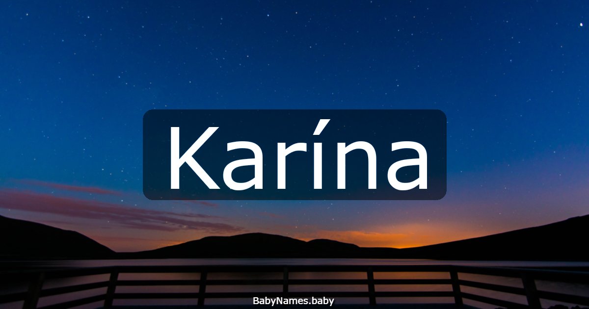 Karína