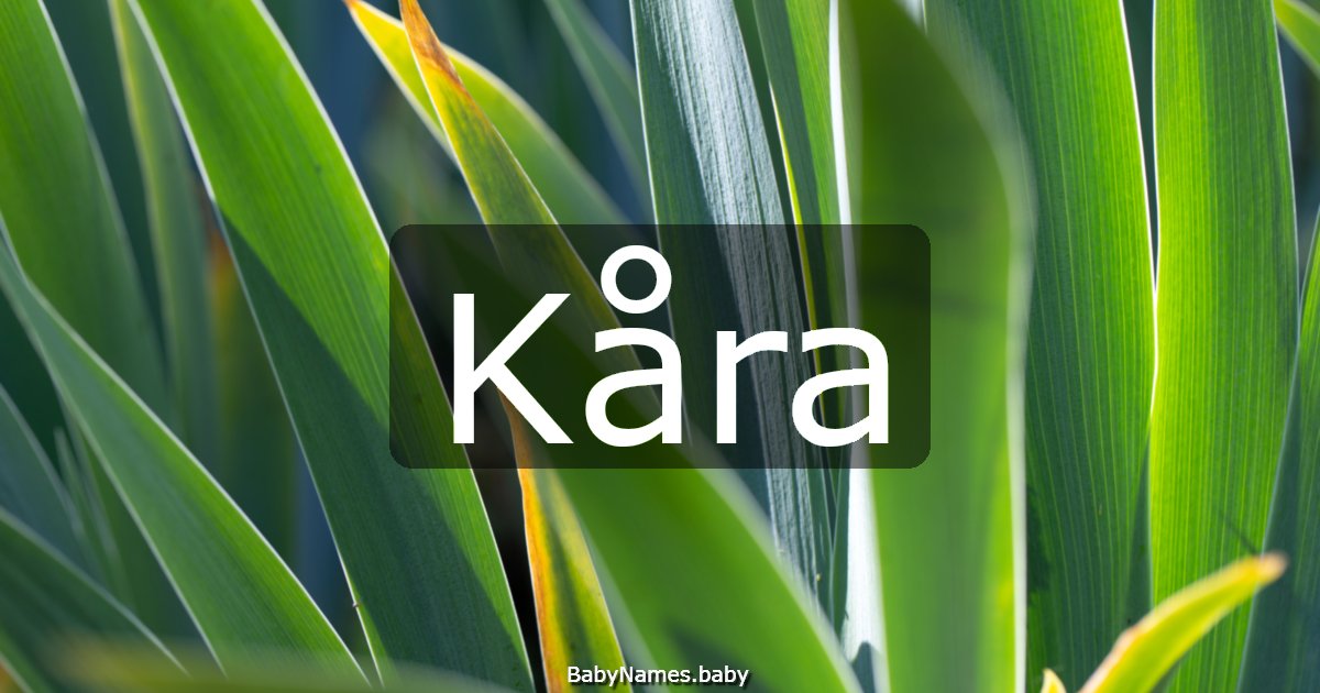 Kåra