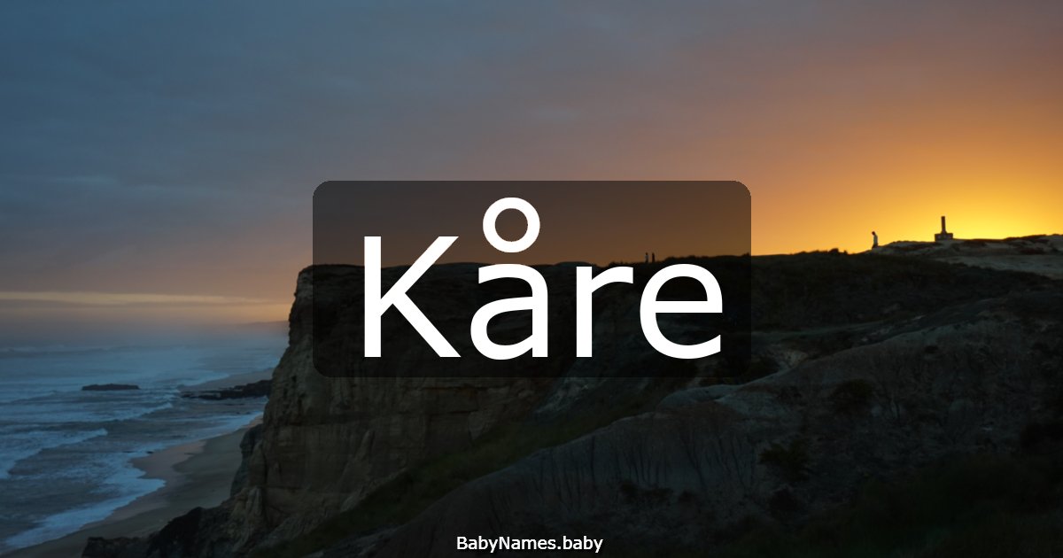 Kåre