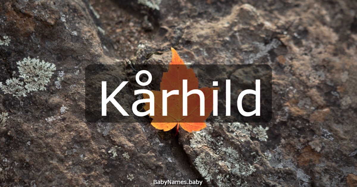 Kårhild