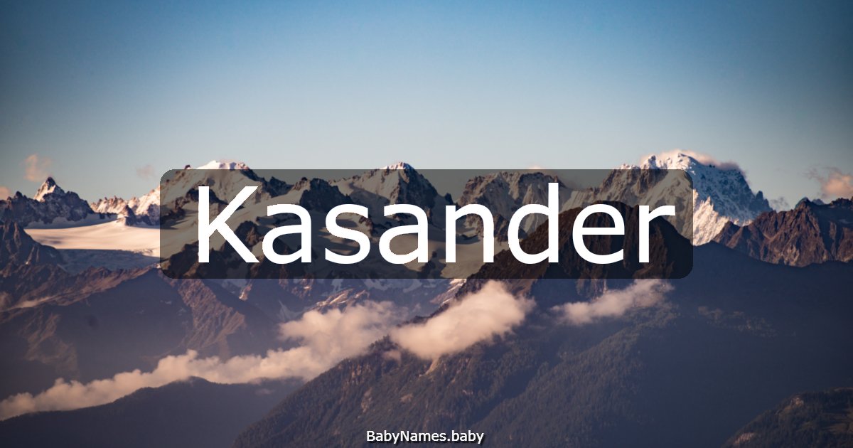 Kasander