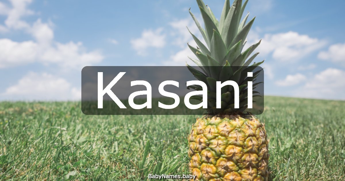 Kasani