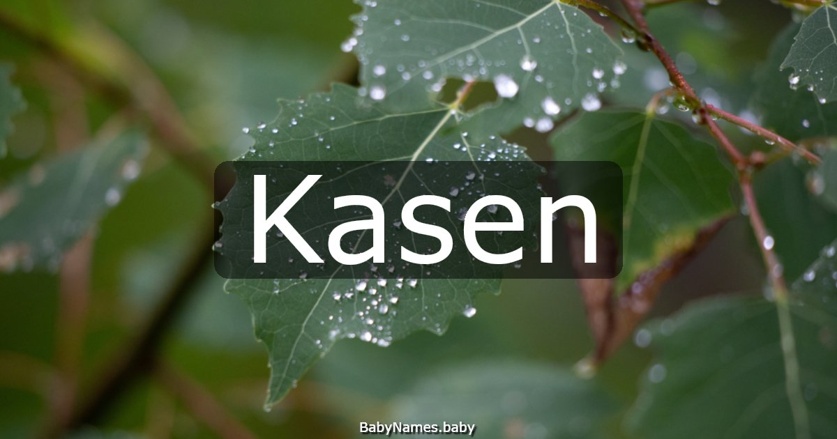 Kasen