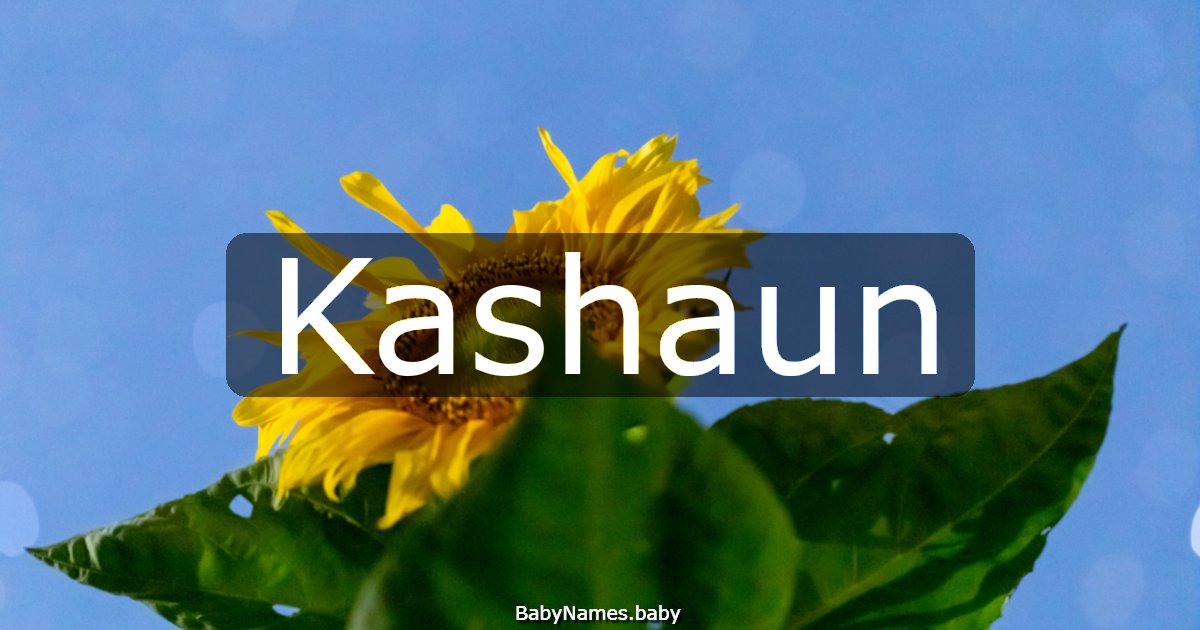 Kashaun
