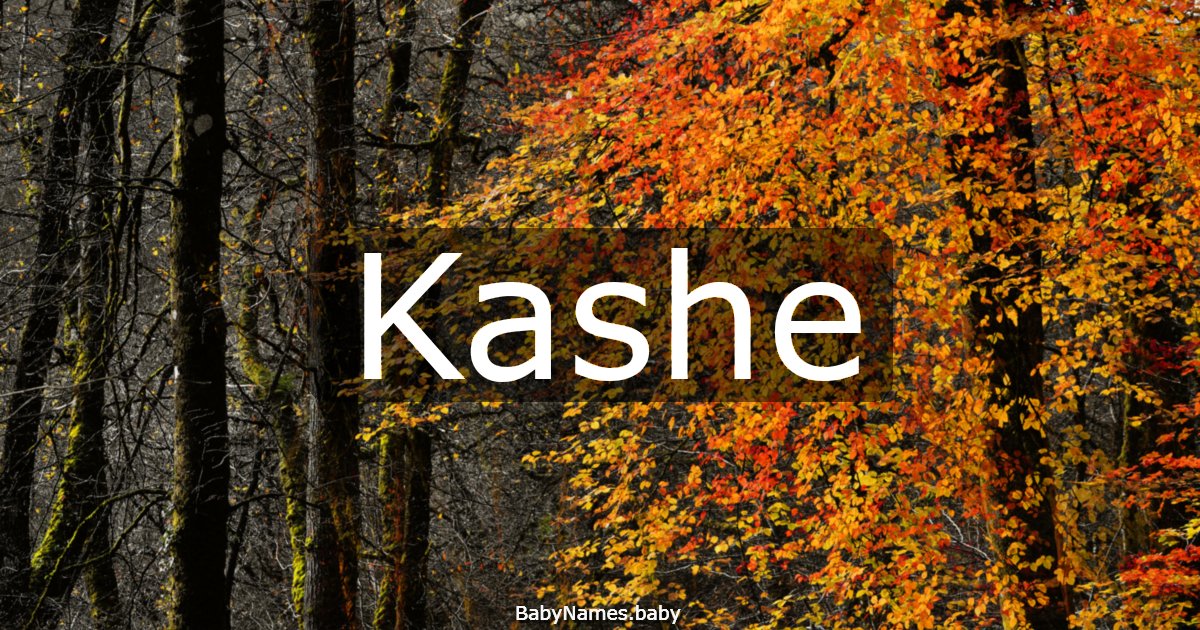 Kashe