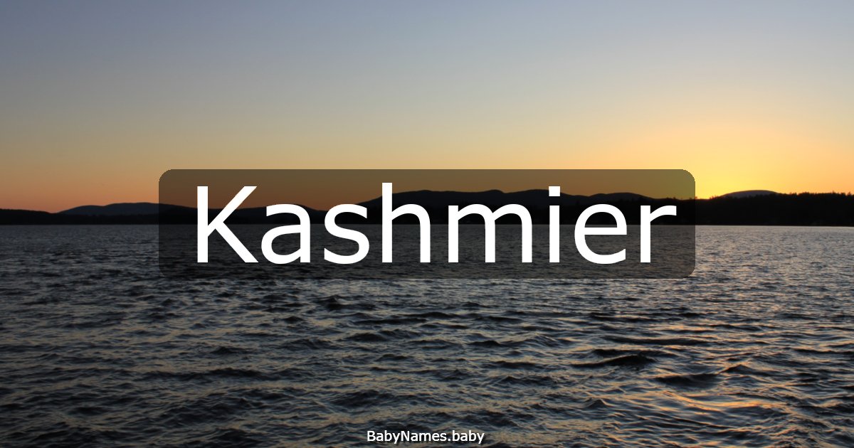 Kashmier