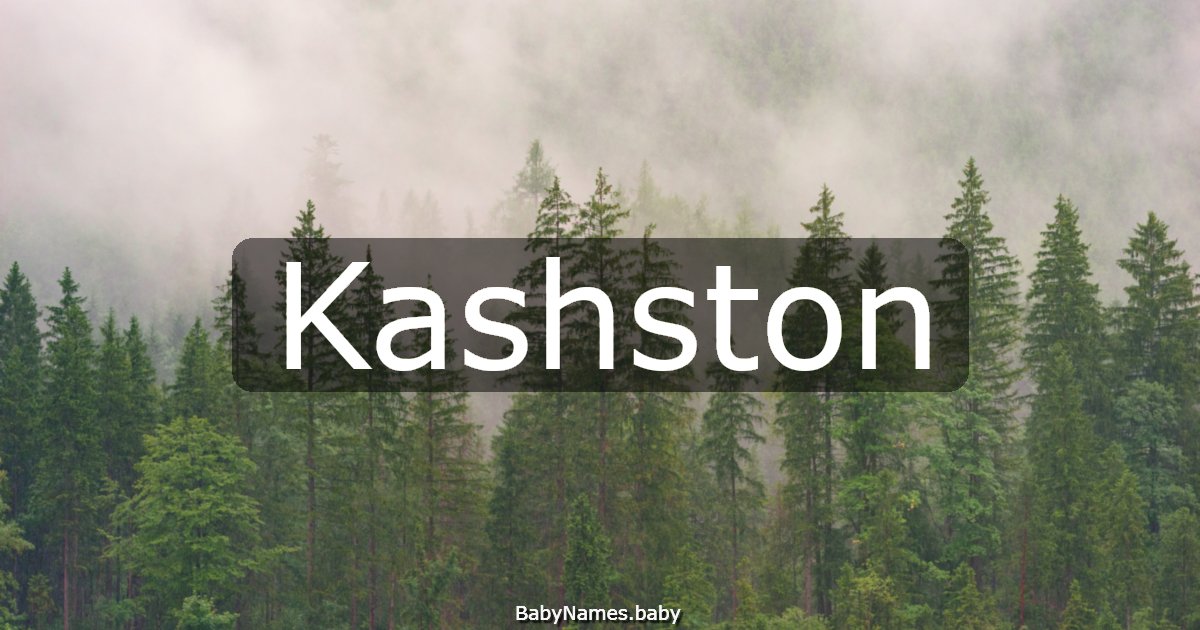 Kashston