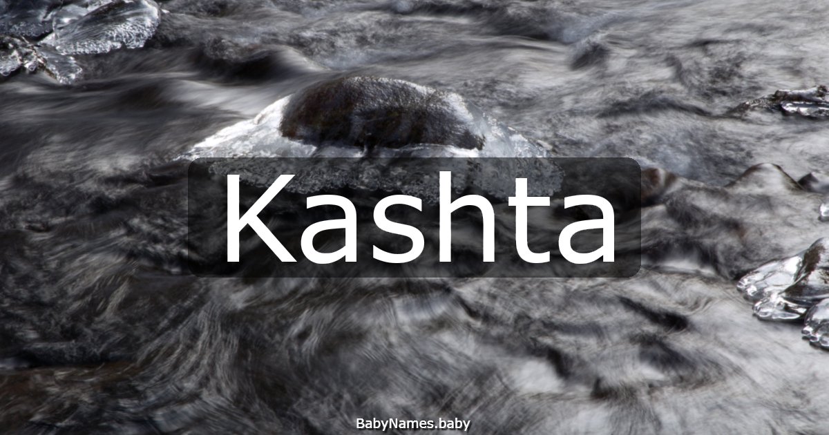 Kashta