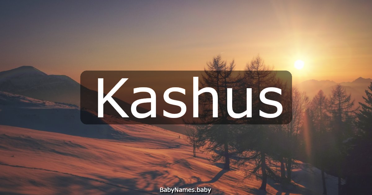 Kashus