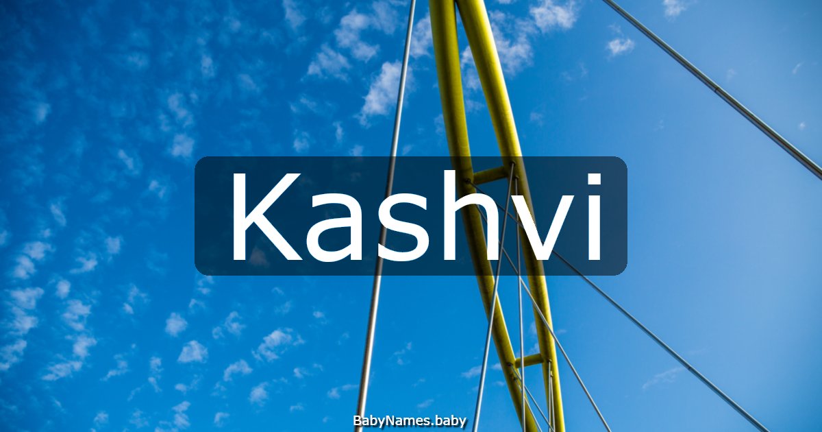 Kashvi