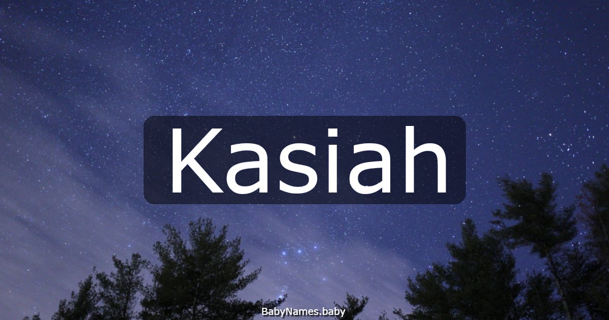 Kasiah