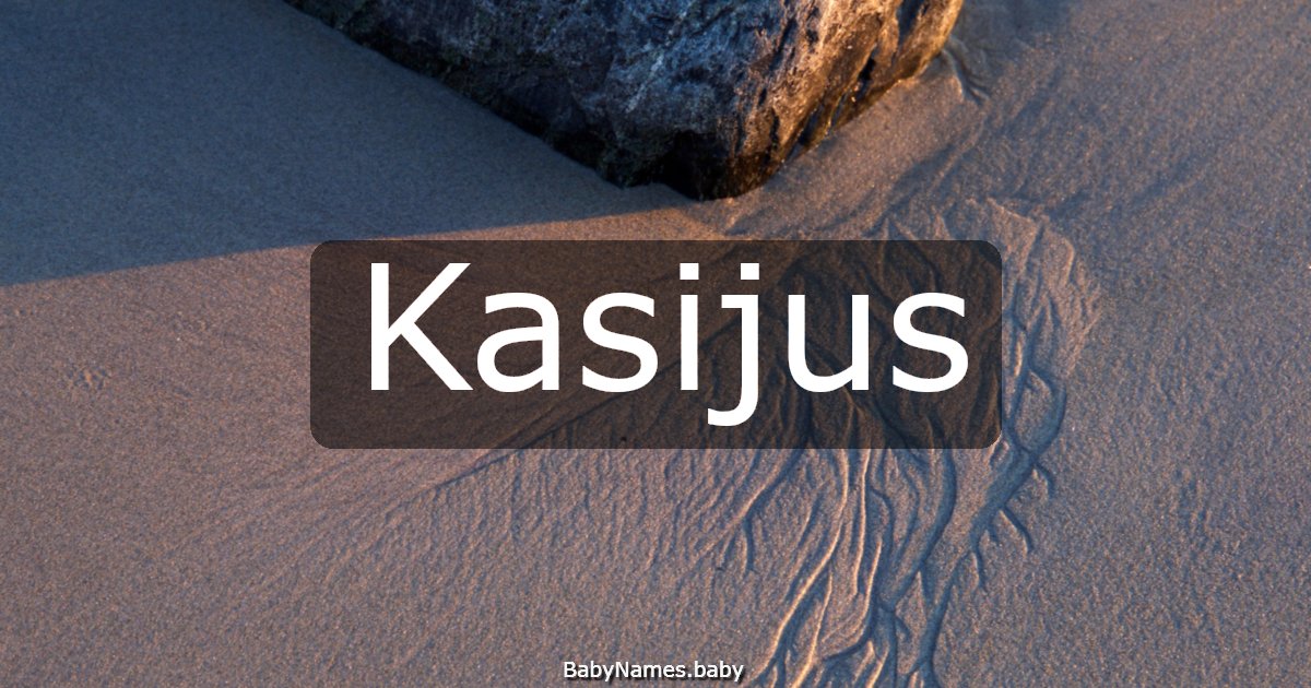 Kasijus