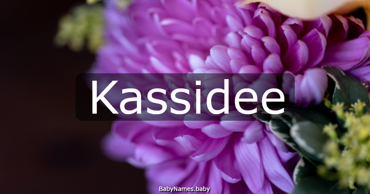 Kassidee