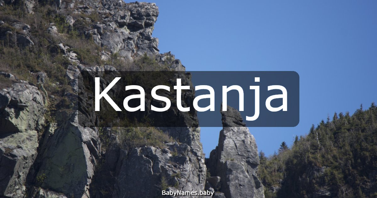 Kastanja