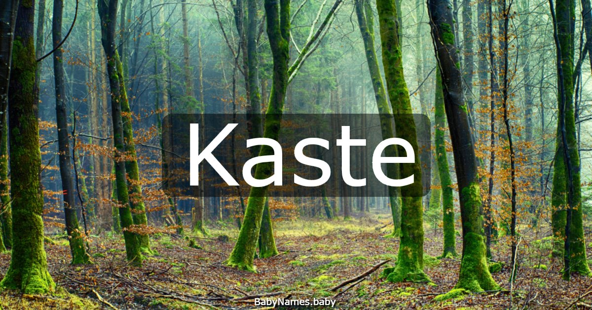 Kaste