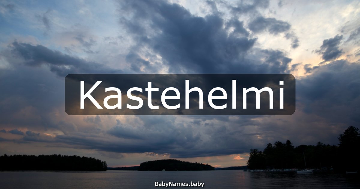 Kastehelmi