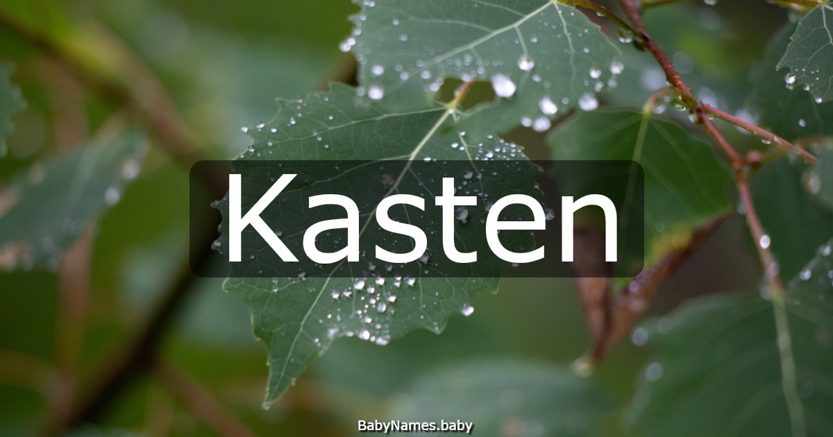 Kasten