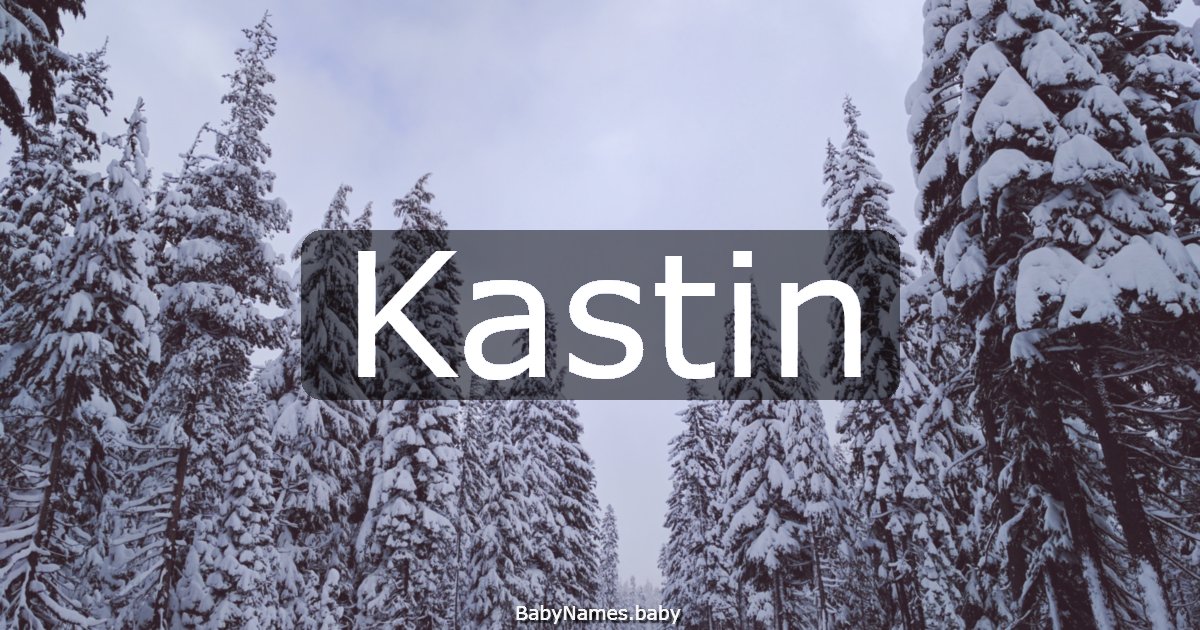 Kastin