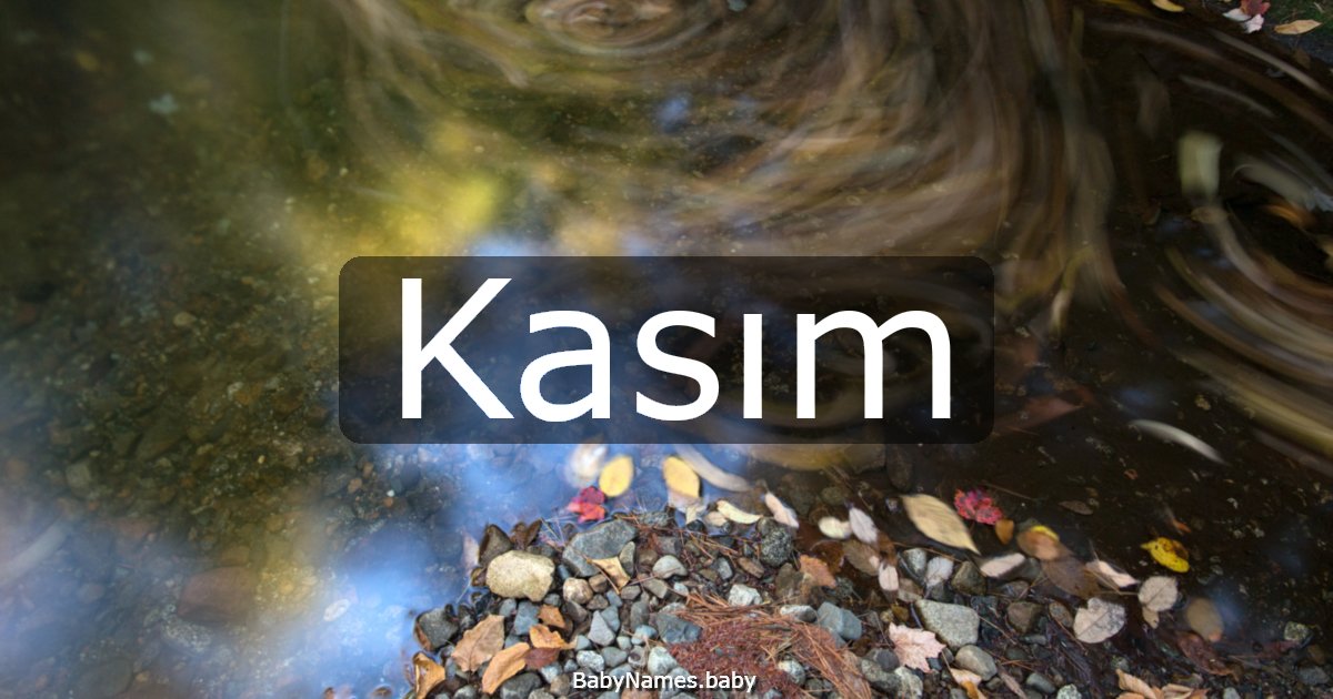 Kasım