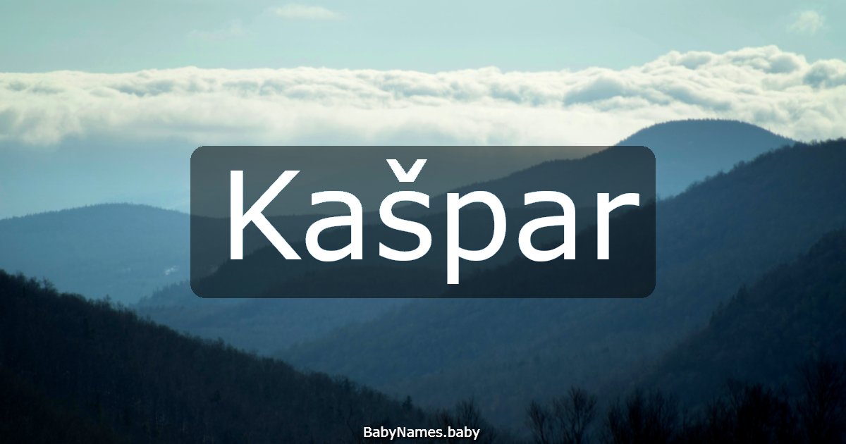 Kašpar