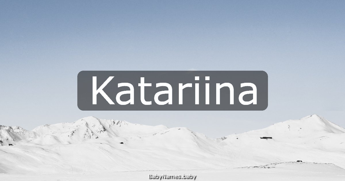 Katariina
