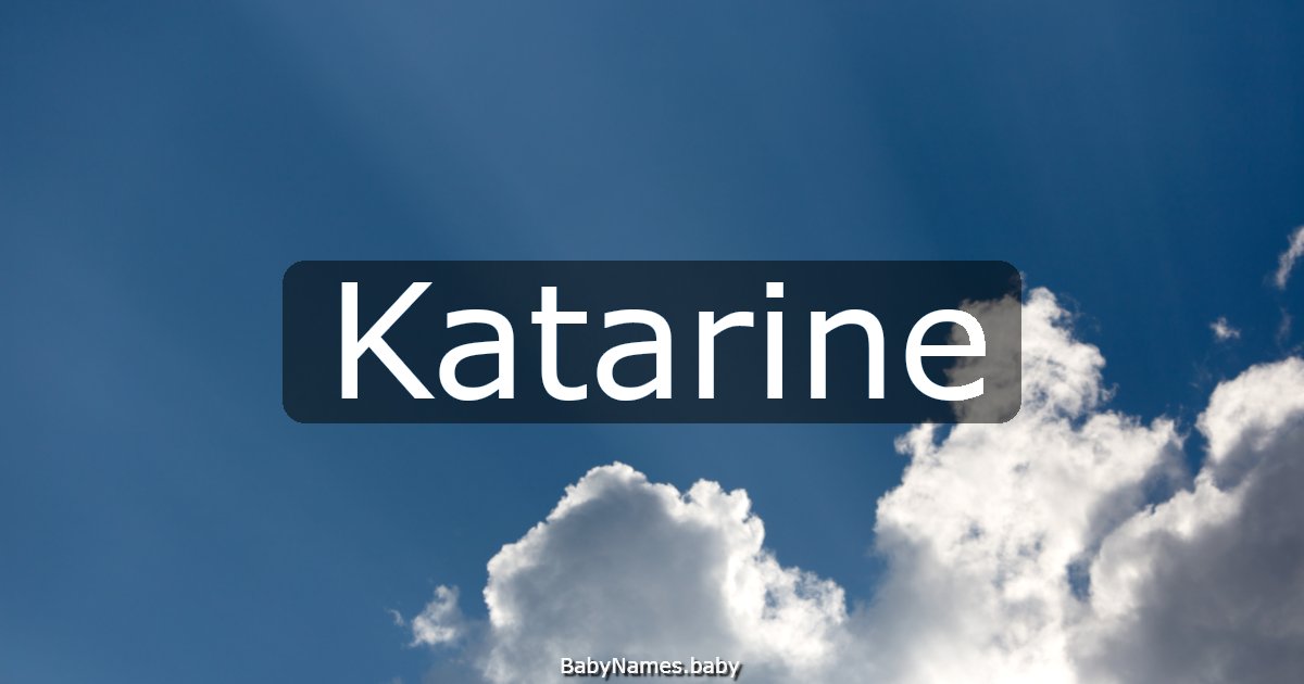 Katarine
