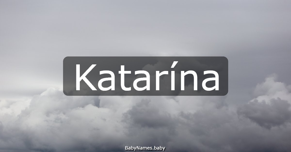 Katarína