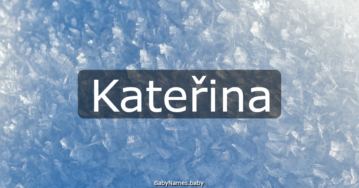 Kateřina