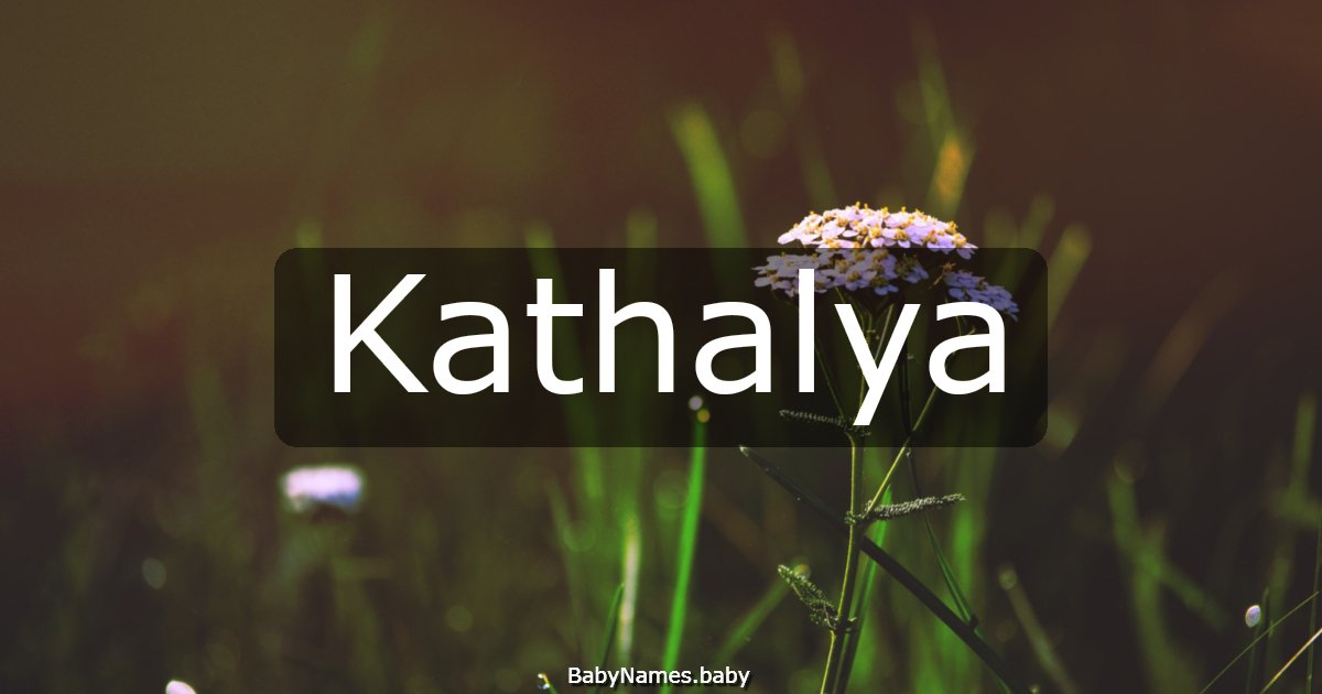 Kathalya