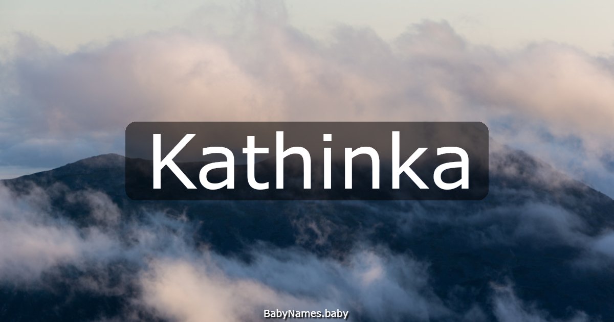 Kathinka