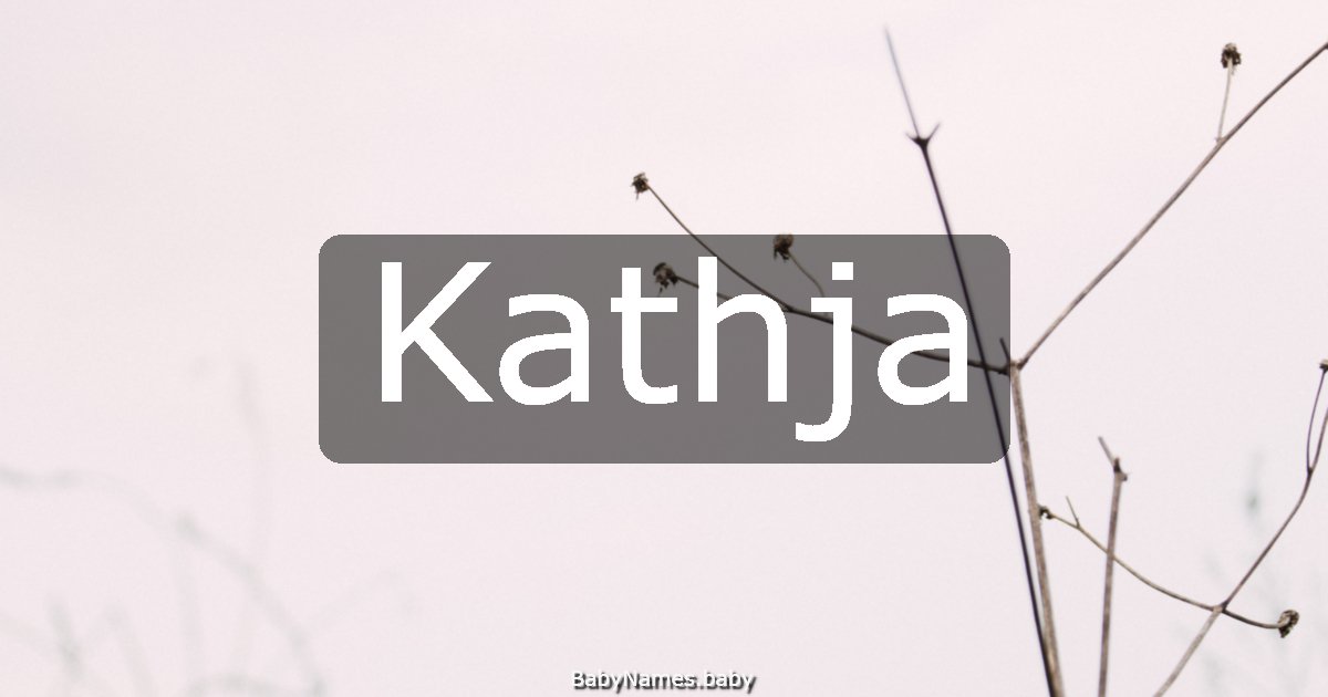Kathja