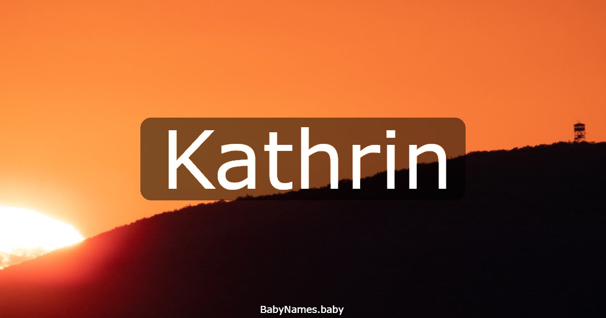 Kathrin