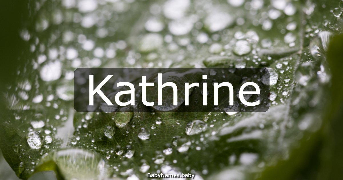 Kathrine