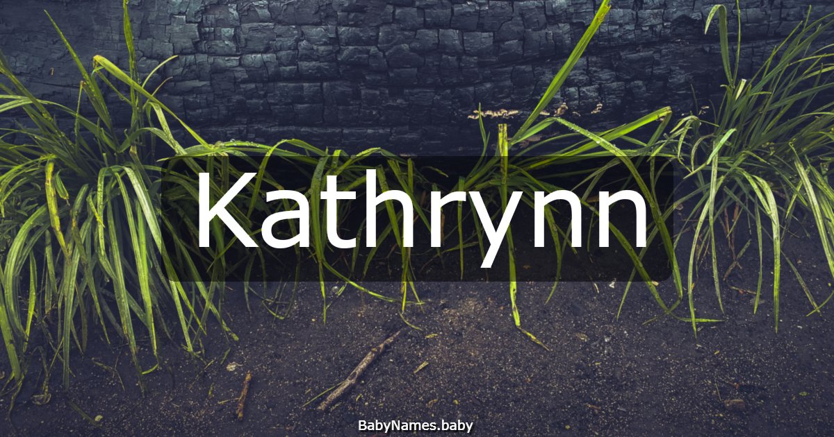 Kathrynn