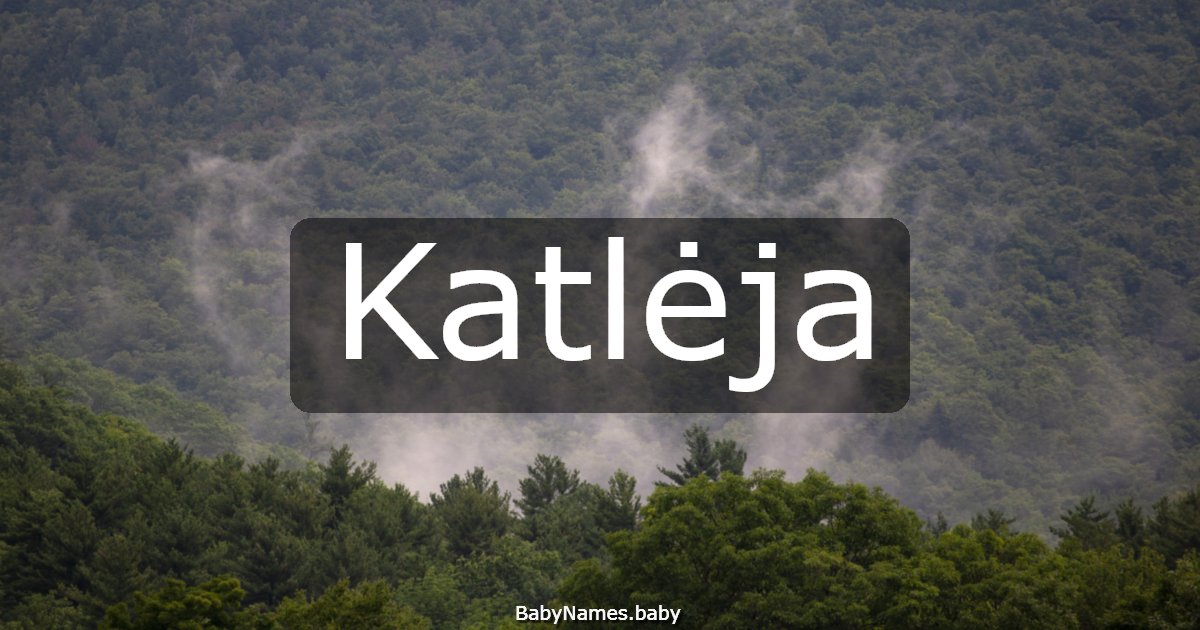 Katlėja