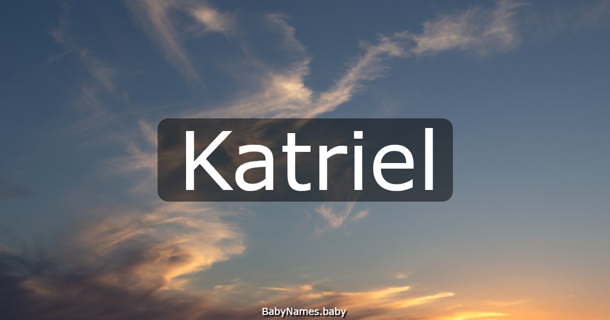 Katriel