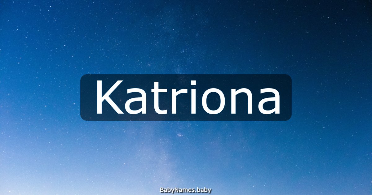 Katriona
