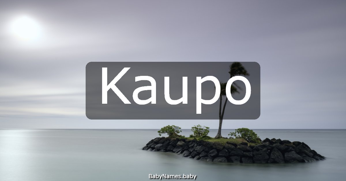Kaupo