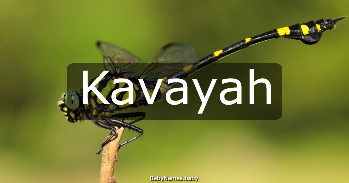 Kavayah