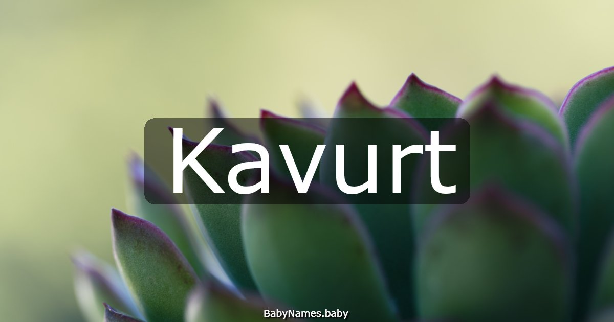 Kavurt