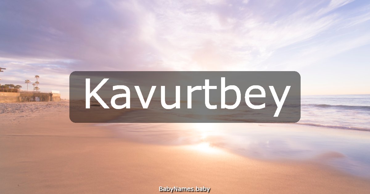 Kavurtbey