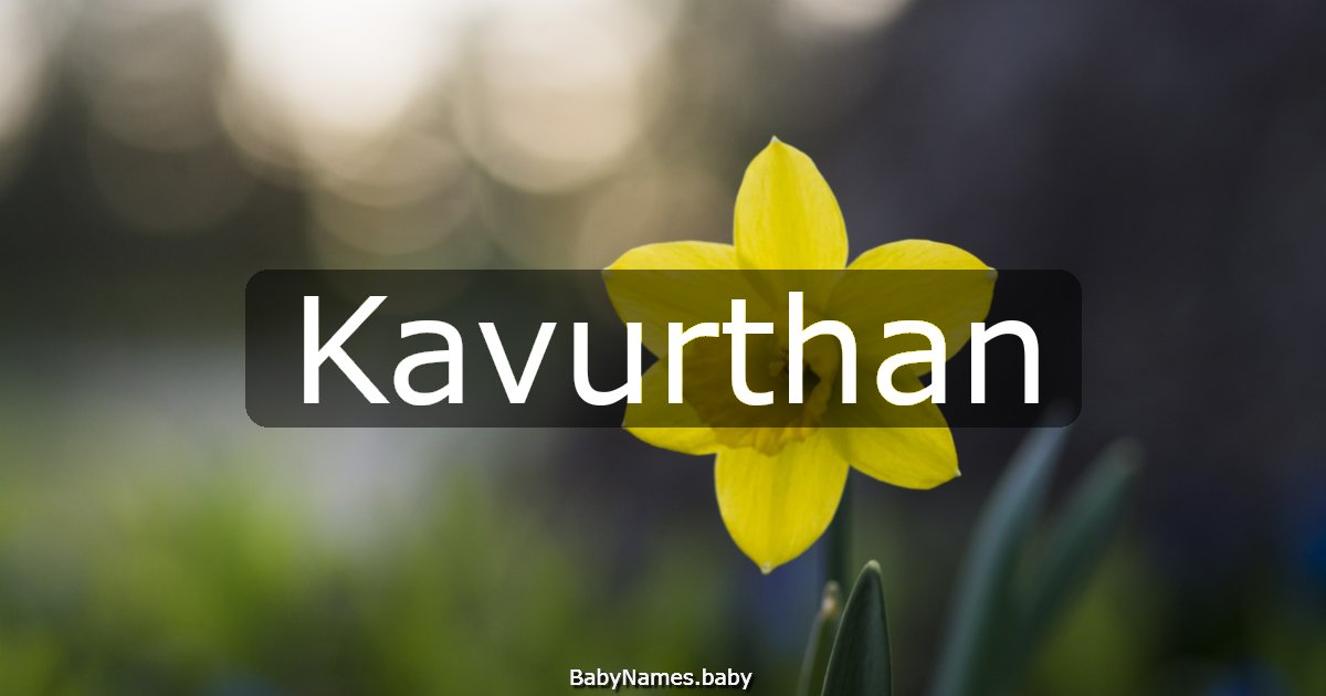 Kavurthan