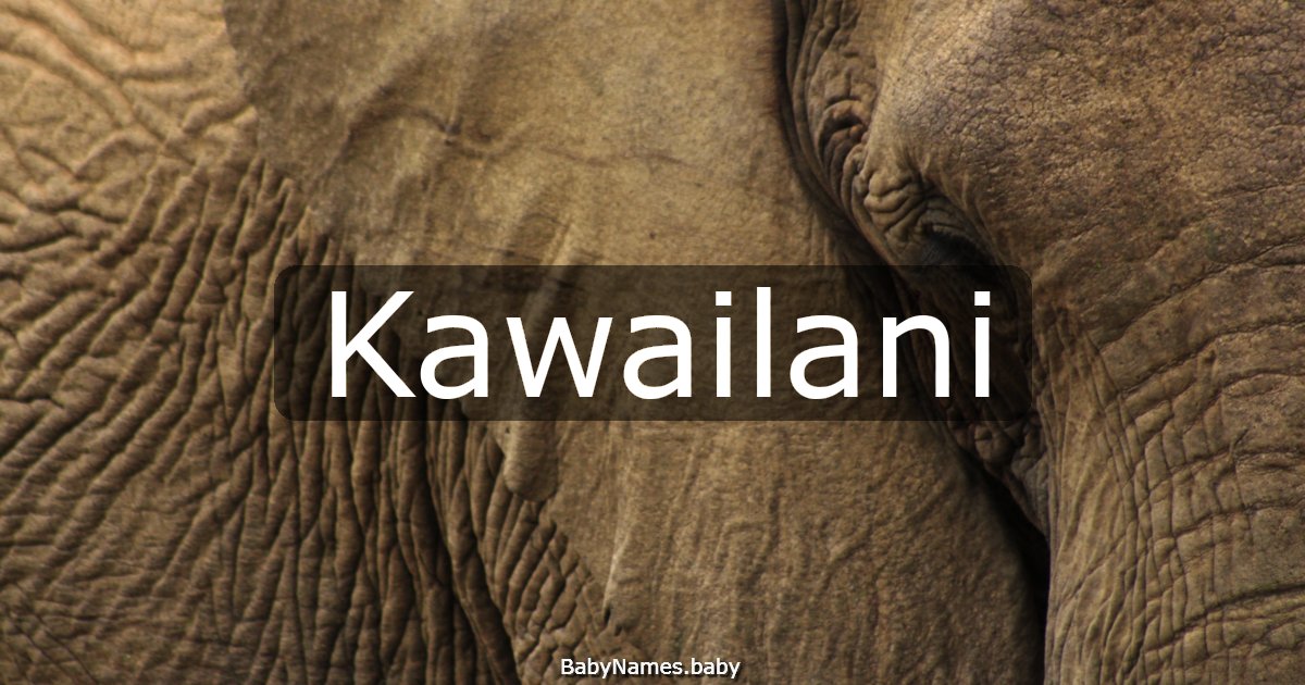 Kawailani